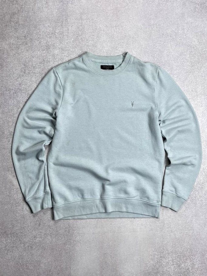 Allsaints Vintage Allsaints Big Logo Sweatshirt Y2K M Size US M / EU 48-50 / 2 - 1 Thumbnail