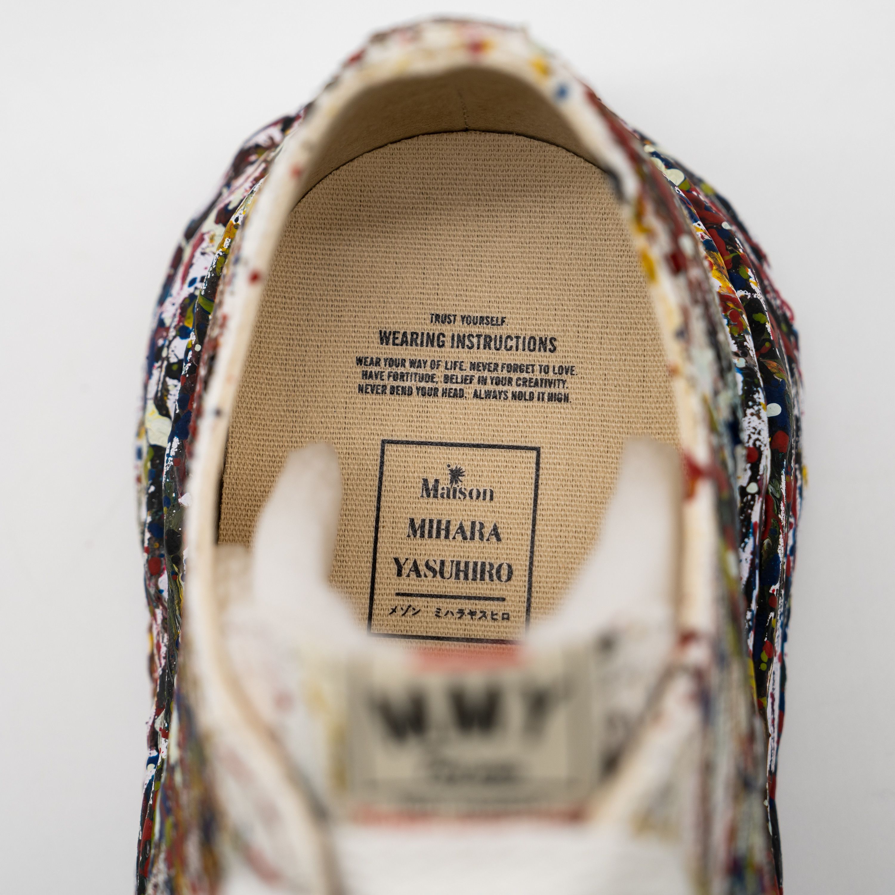Maison MIHARA YASUHIRO 45 Maison Mihara Yasuhiro Peterson OG 23 Sputtering White Size US 11.5 / EU 44-45 - 9 Thumbnail