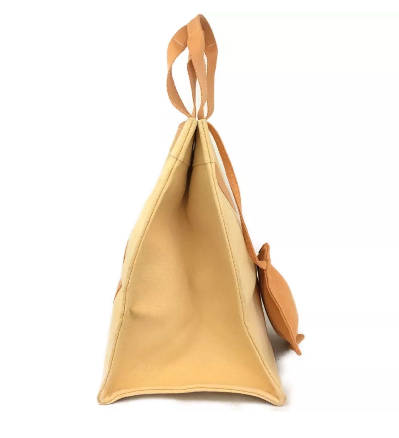 Hermes Hermès Bora Bora GM Tote Bag – Orange Canvas Size ONE SIZE - 3 Thumbnail