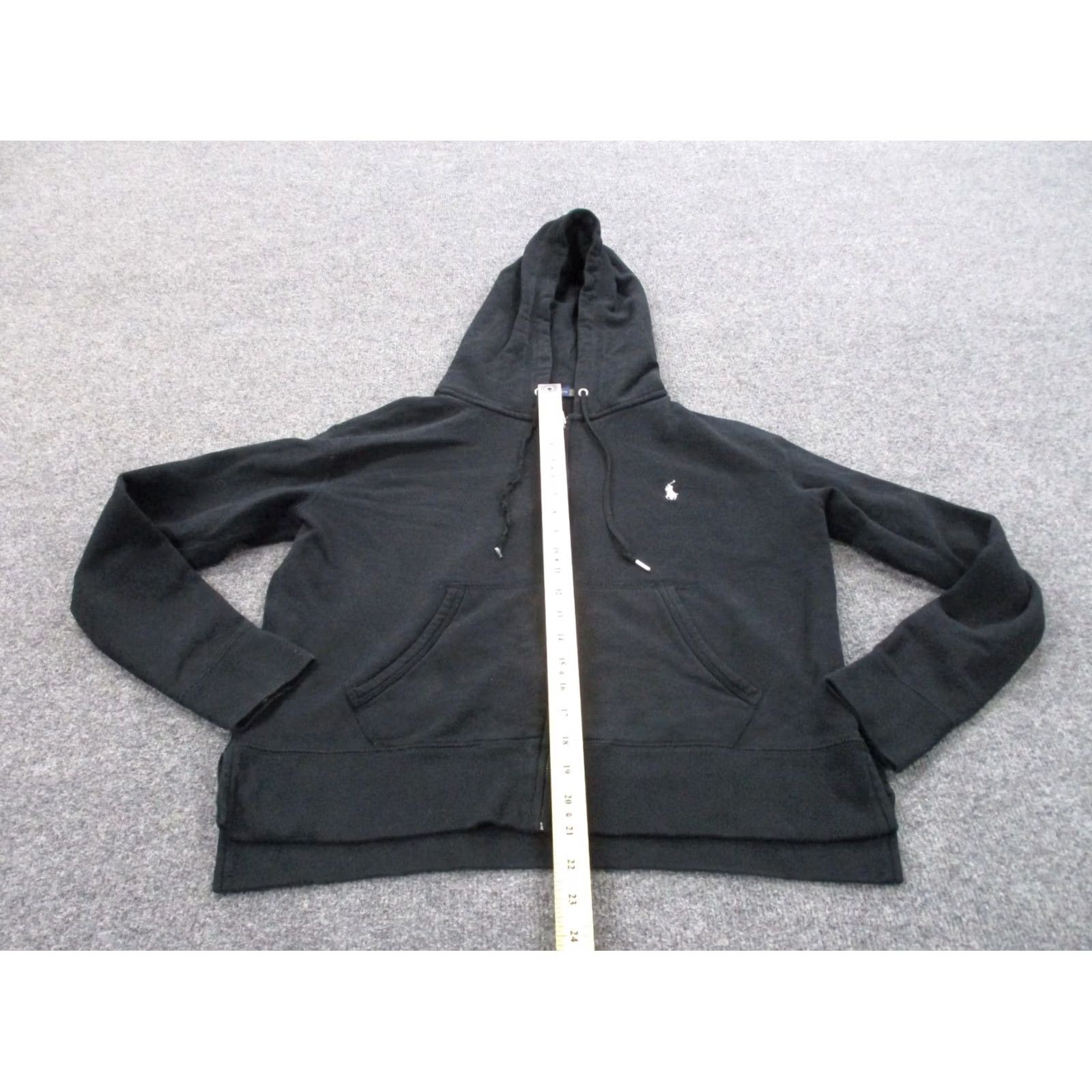 Polo Ralph Lauren Polo Ralph Lauren Jacket Women M Black Outdoor Windbreaker Hoodie Full Zip Pockets Size M / US 6-8 / IT 42-44 - 3 Thumbnail