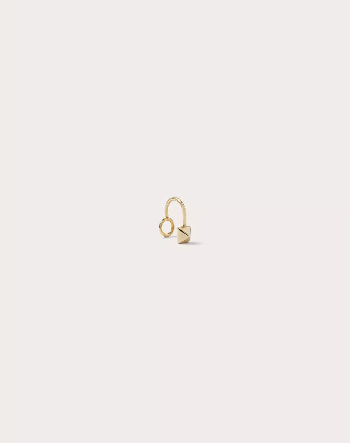 Valentino o1s1wg110426 Size: OS / Metal Rockstud Lip Ring in Gold Size ONE SIZE - 1 Thumbnail