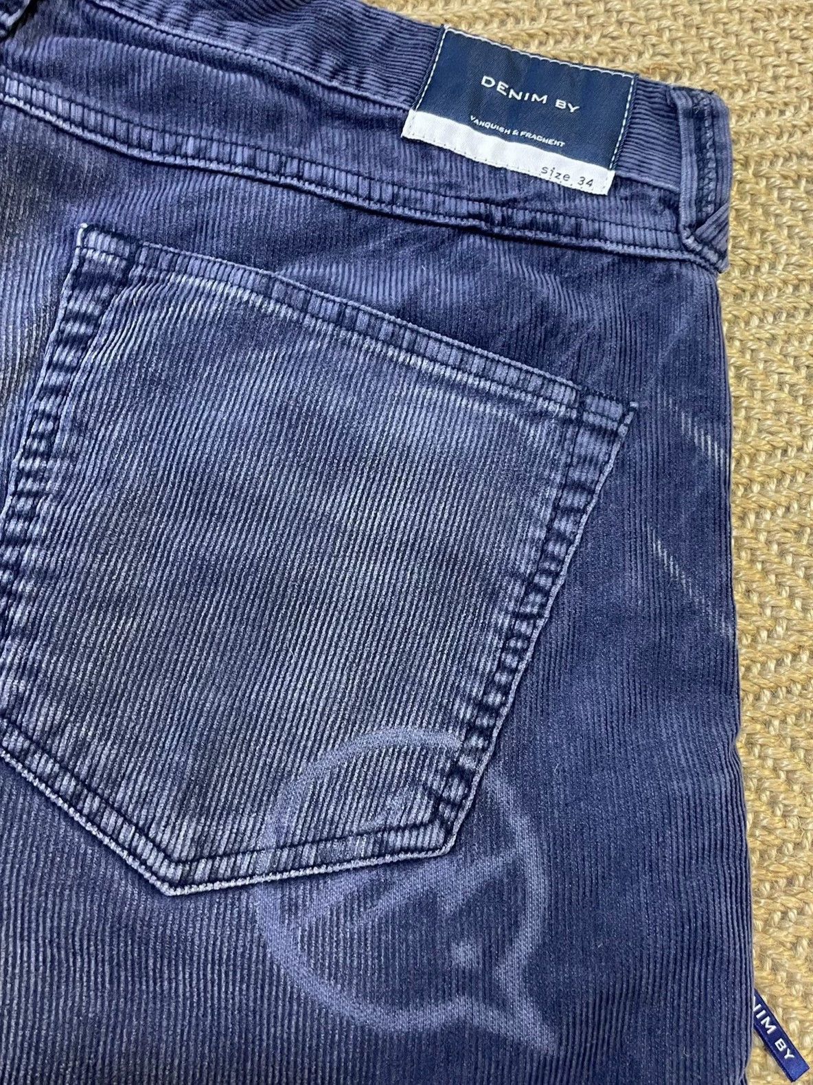 Vanquish VANQUISH x FRAGMENT DENIM The Pool Exclusive Corduroy W34 Size US 34 / EU 50 - 7 Thumbnail