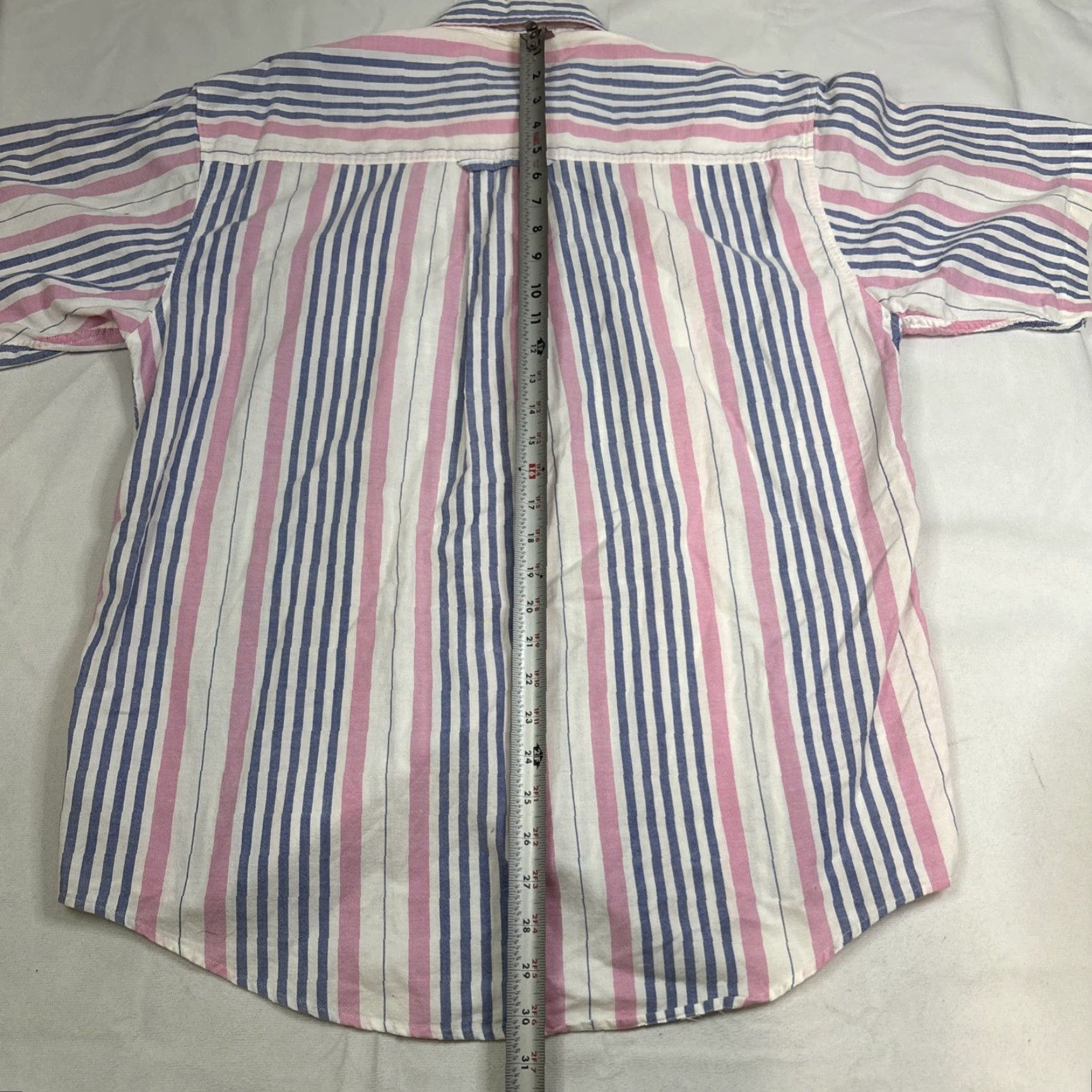 Dockers VINTAGE Dockers Button-Down Shirt Men’s Medium Pink Striped Cotton Size US M / EU 48-50 / 2 - 6 Thumbnail