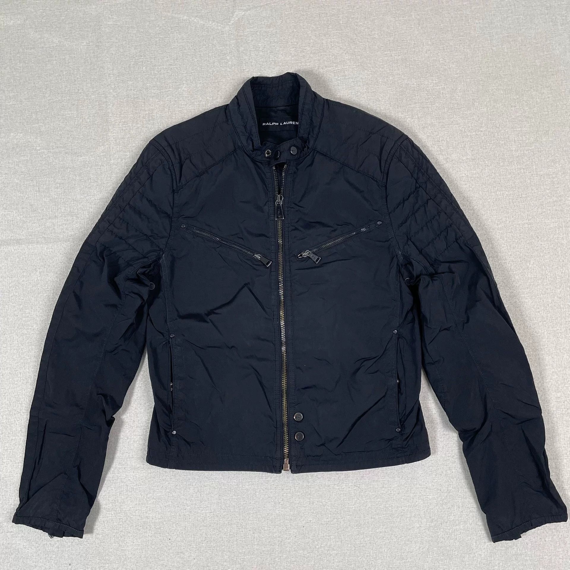 Ralph Lauren Black Label Ralph Lauren RL Black Label Moto Jacket Size US M / EU 48-50 / 2 - 1 Thumbnail
