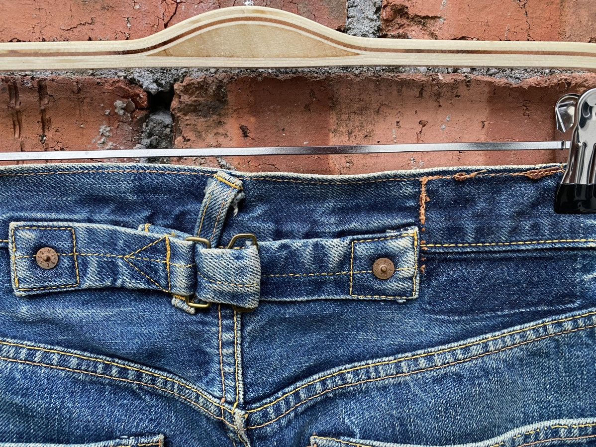 Japanese Brand × Vintage size 29x32.5 super rare EVIS redline vintage denime Size US 29 - 10 Thumbnail