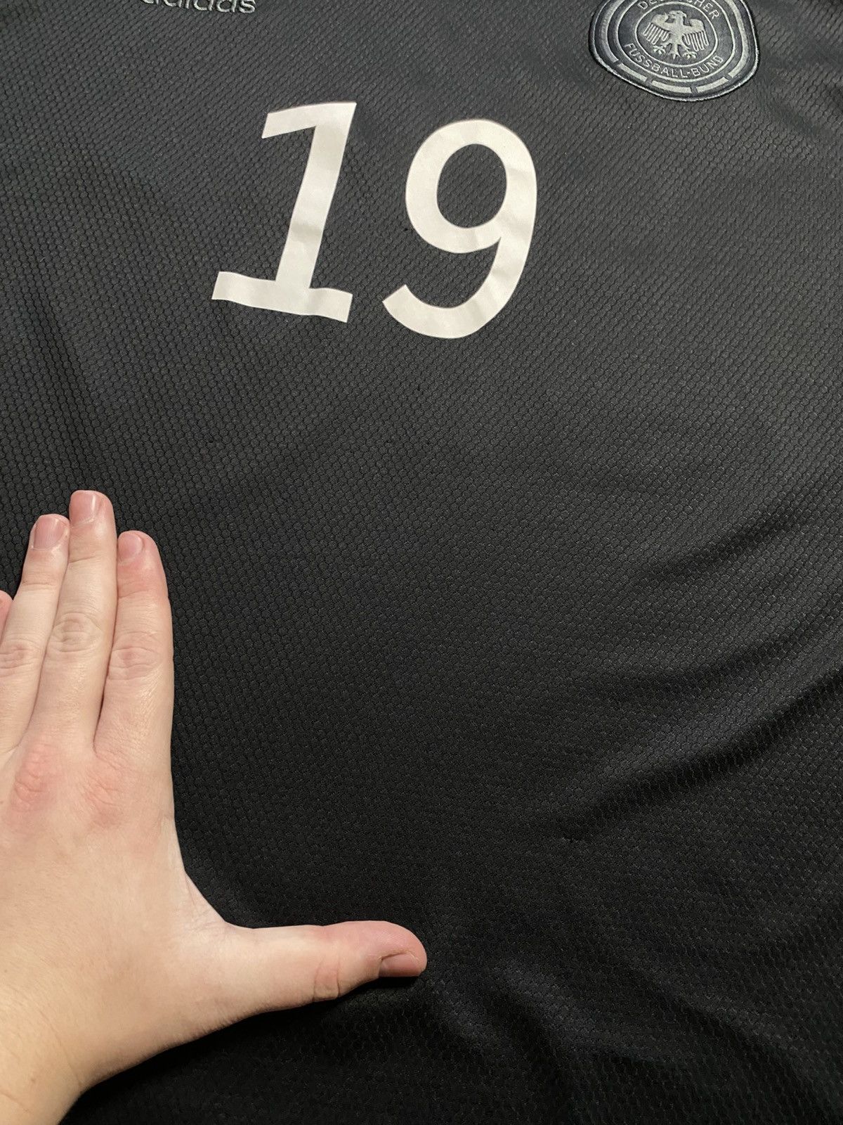 Adidas Adidas Germany 2020 Away #19 Leroy Sane soccer y2k jersey Size US XL / EU 56 / 4 - 8 Thumbnail