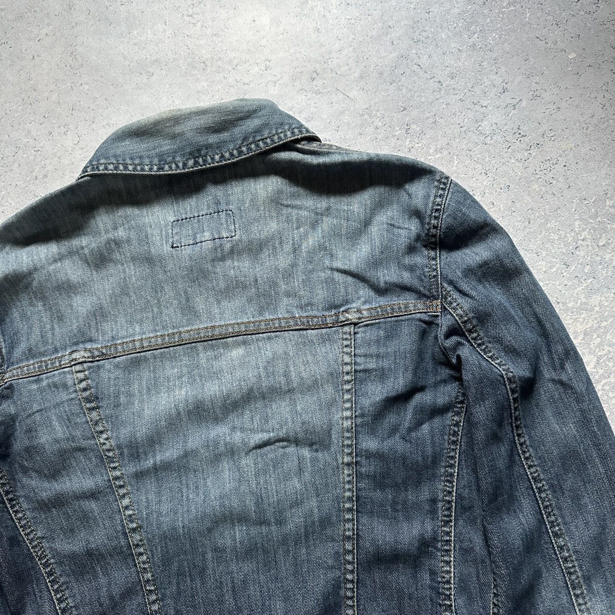 Dolce & Gabbana Vintage Y2K Dolce Gabbana Cropped Denim Jacket Womens XS Size XS / US 0-2 / IT 36-38 - 10 Thumbnail