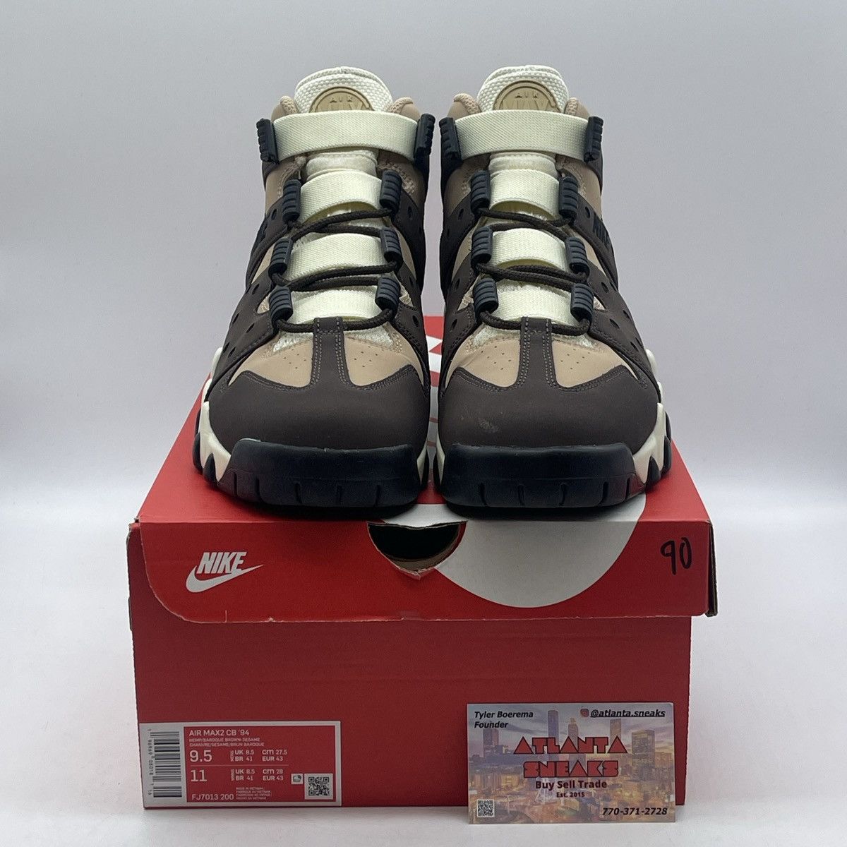 Nike Air max 2 baroque brown Size US 9.5 / EU 42-43 - 2 Thumbnail