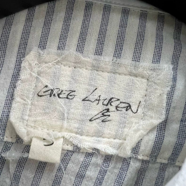 Greg Lauren greg lauren Destruction of striped patchwork shirt 2506-Nex Size US S / EU 44-46 / 1 - 6 Thumbnail