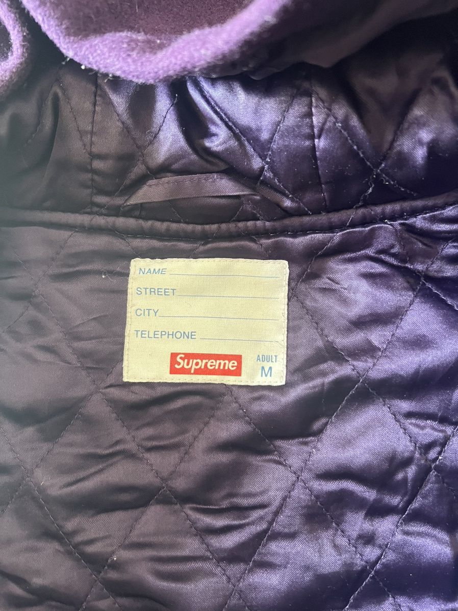 Supreme Supreme King hooded varsity jacket Size US M / EU 48-50 / 2 - 9 Thumbnail