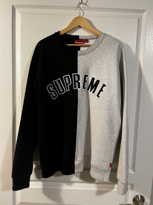 Supreme Supreme Split Crewneck Sweatshirt | Grailed