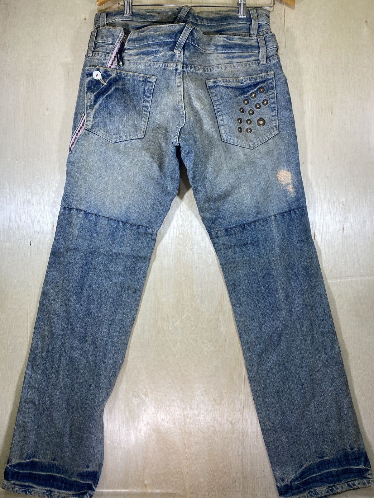 PPFM y2k double waist washed pants Size US 30 / EU 46 - 1 Thumbnail