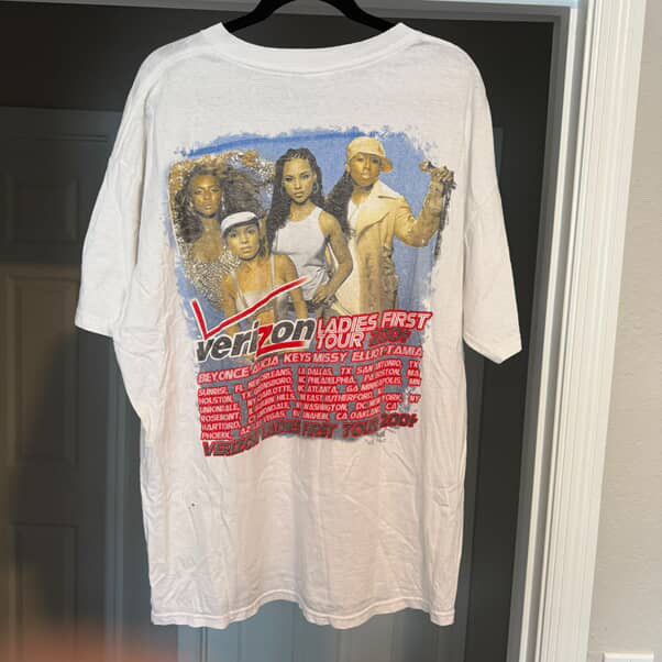 Other Vintage Beyoncé/Alicia Keys Tour Rap Tee Size US XL / EU 56 / 4 - 2 Thumbnail