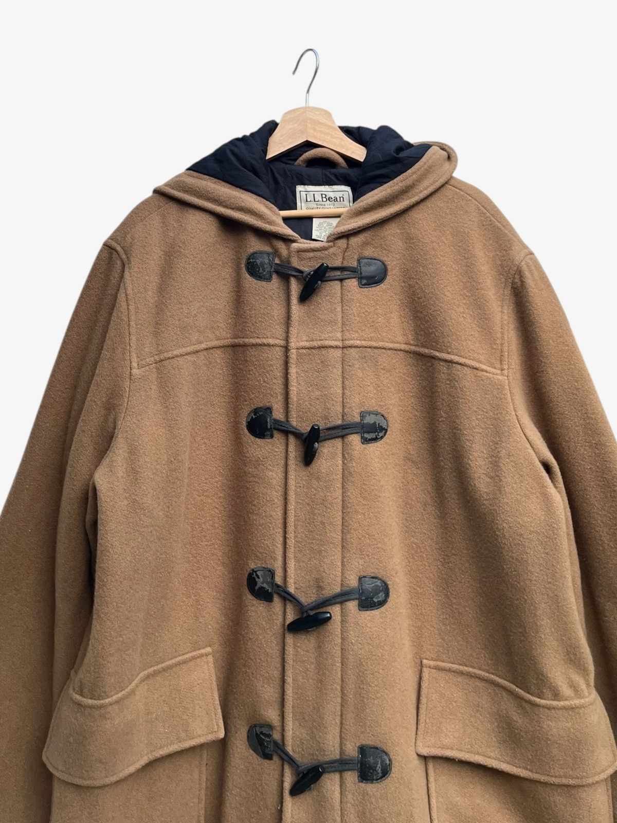 L.L. Bean L.L.Bean Wool Duffle Coat Thinsulate Insulation Size US XL / EU 56 / 4 - 7 Thumbnail