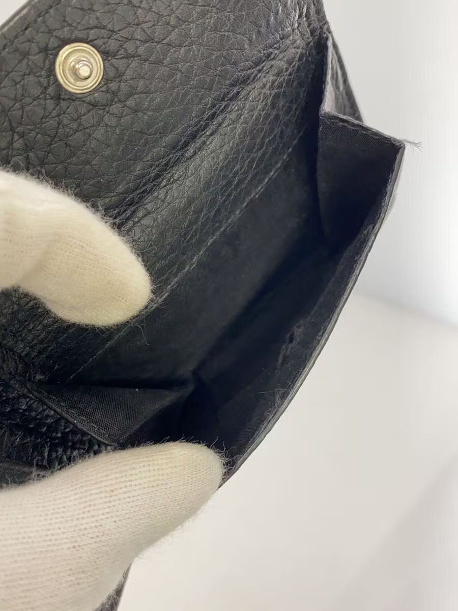 Fendi Fendi Leather Bi-Fold Wallet Black Size ONE SIZE - 5 Thumbnail