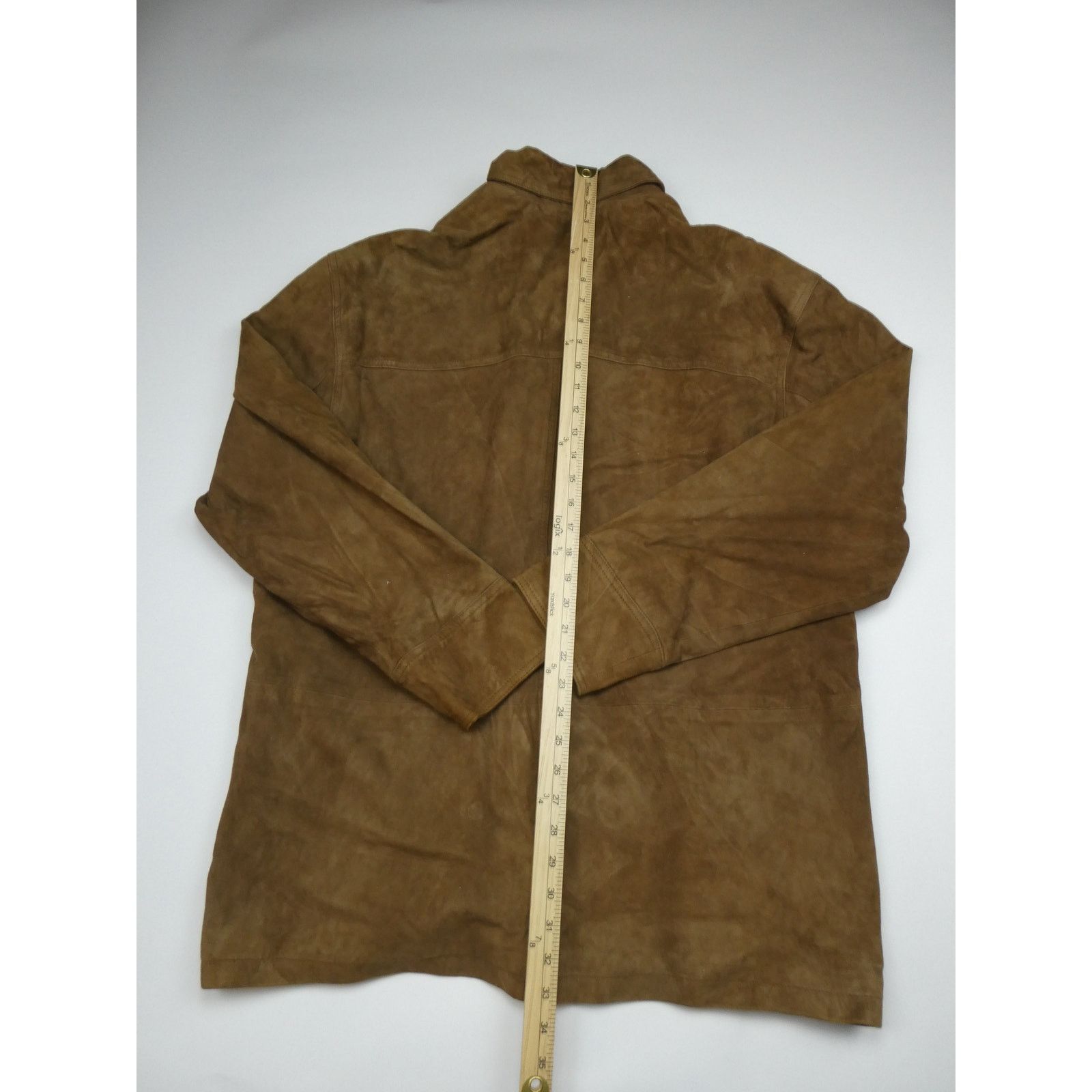 Orvis Orvis 100% leather button front leather suede jacket, Large Size US L / EU 52-54 / 3 - 6 Thumbnail
