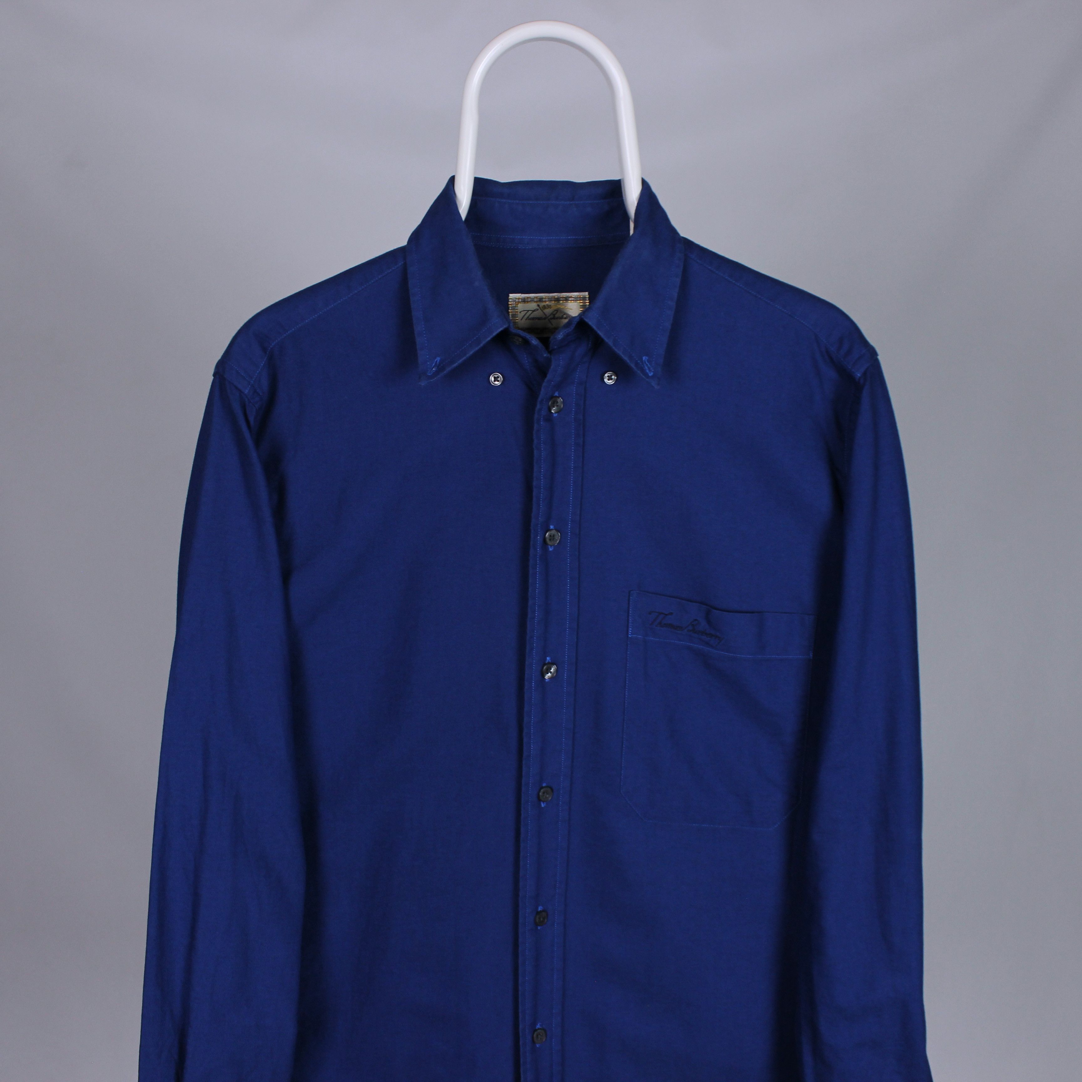 Burberry Thomas Burberry vintage buttons ups shirt rarity S M Size US M / EU 48-50 / 2 - 1 Thumbnail