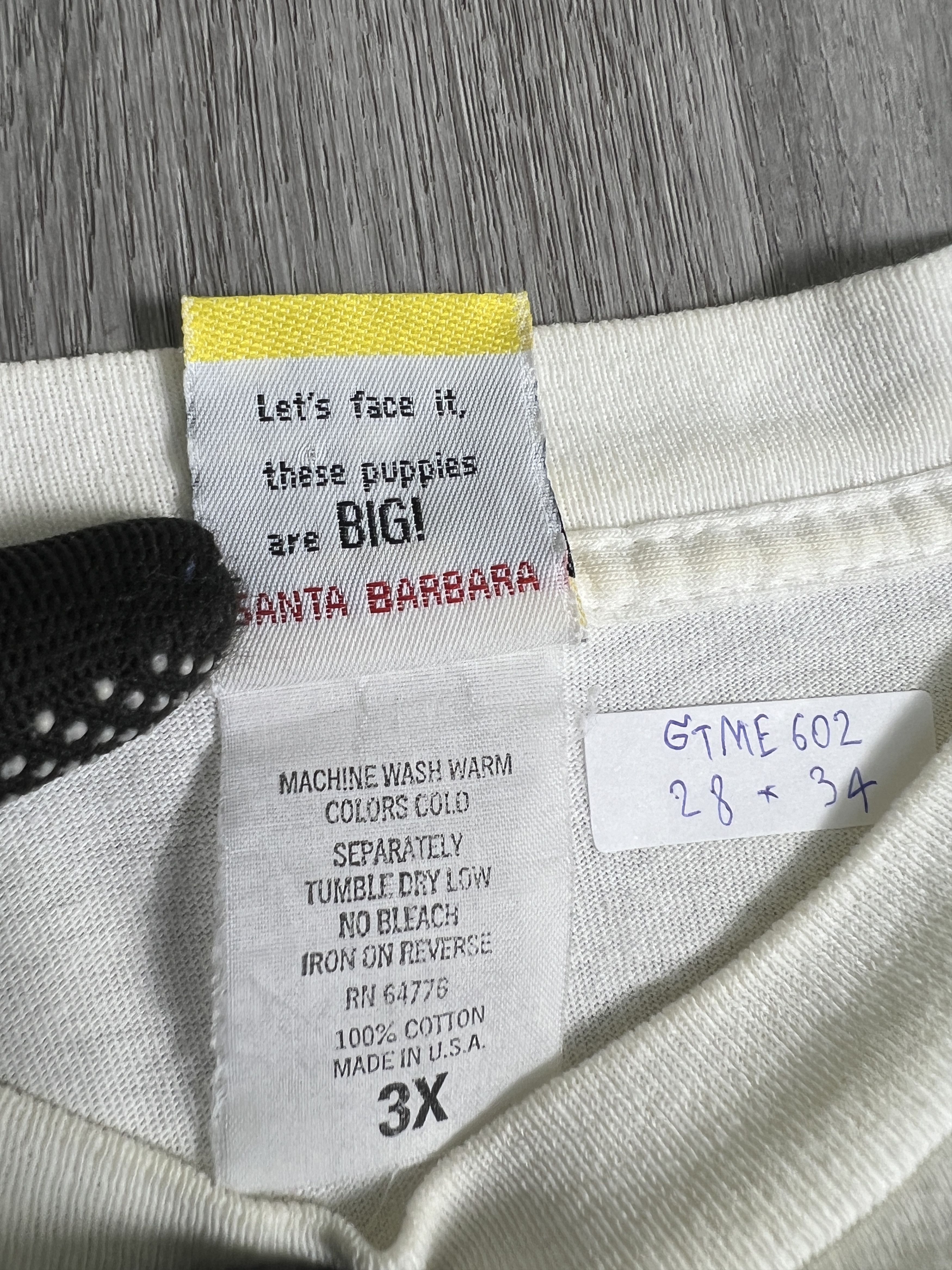 Big Dogs Vintage 90s Big Dogs Graphic Tee (3XL) GTME602 Size US XXL / EU 58 / 5 - 9 Thumbnail