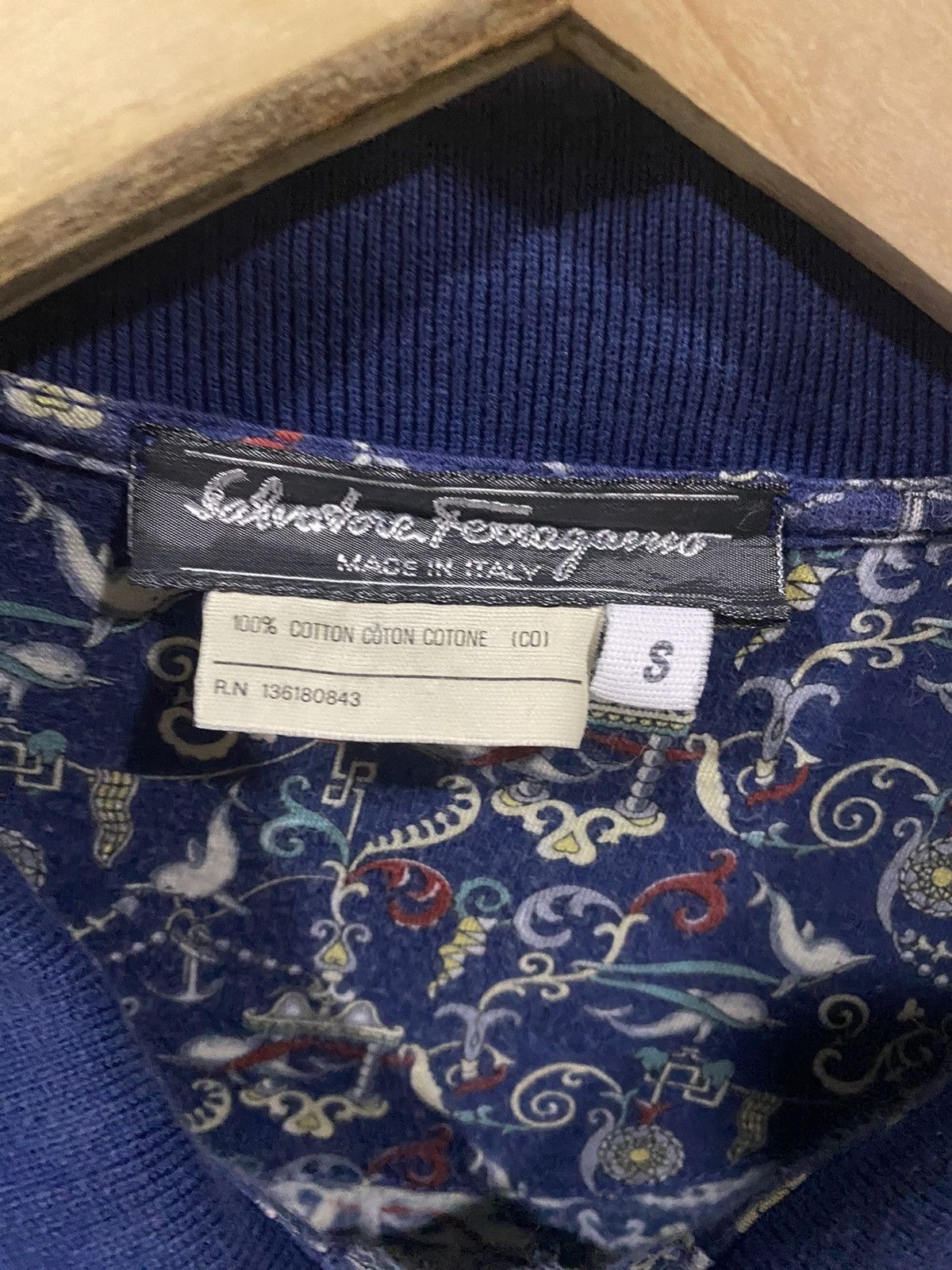 Salvatore Ferragamo Salvatore Ferragamo 90s OVP Polo Tee Size US S / EU 44-46 / 1 - 8 Thumbnail