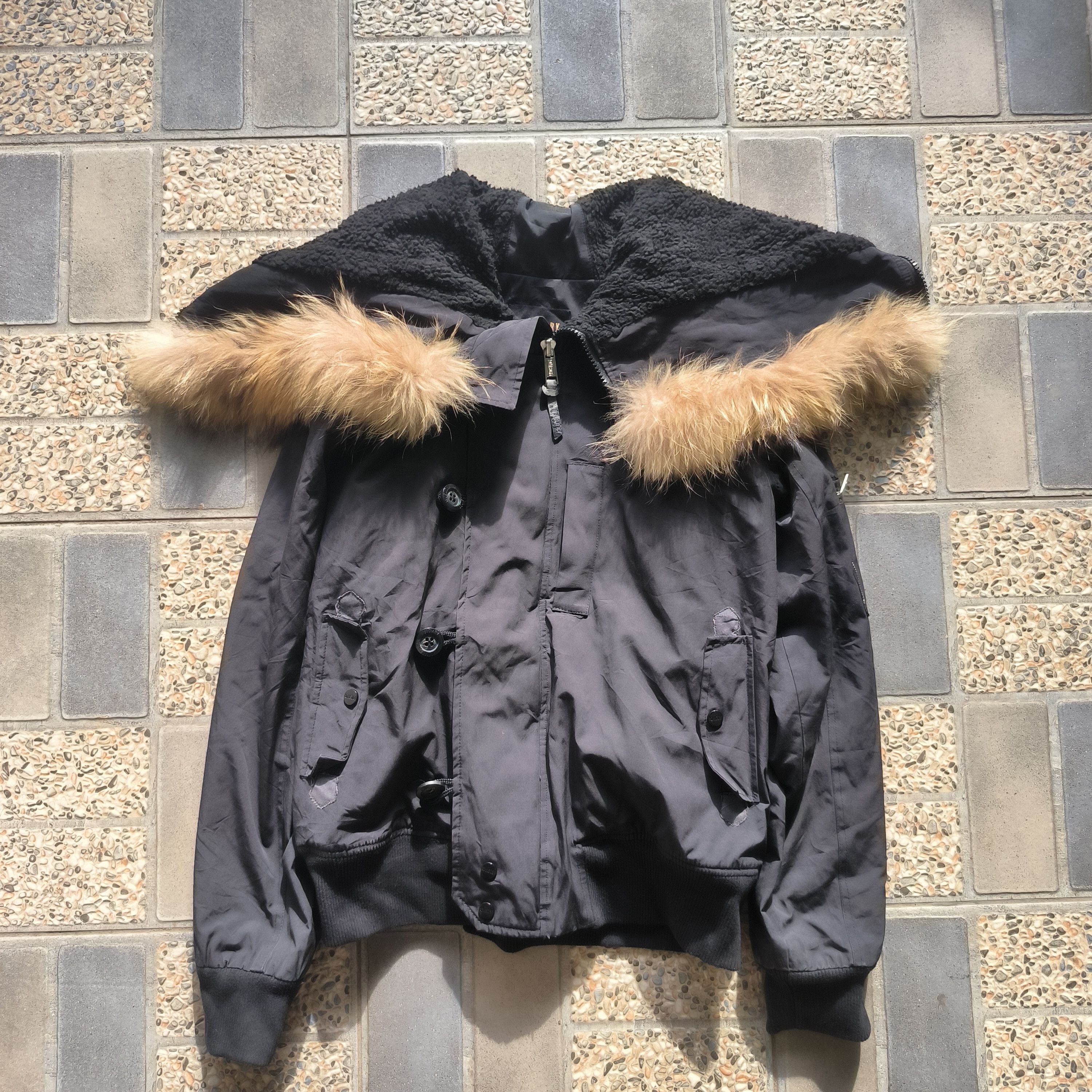 Japanese Brand Advisory N2B Fur Bomber Jacket Size US L / EU 52-54 / 3 - 11 Thumbnail