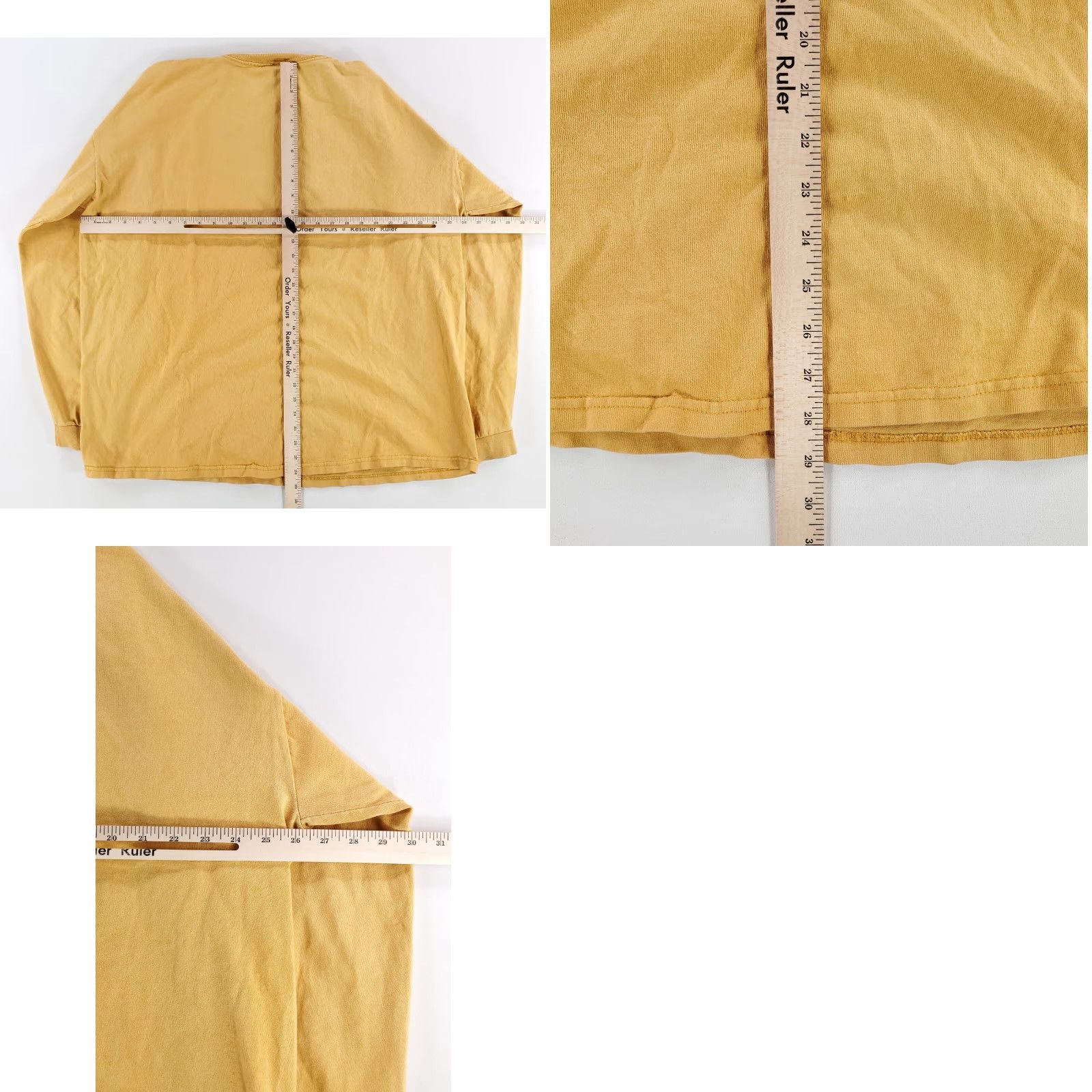 Jansport VINTAGE Notre Dame Jansport Long Sleeve Shirt Yellow Mens XXL 90s Shirt Mens XXl Size US XXL / EU 58 / 5 - 8 Thumbnail
