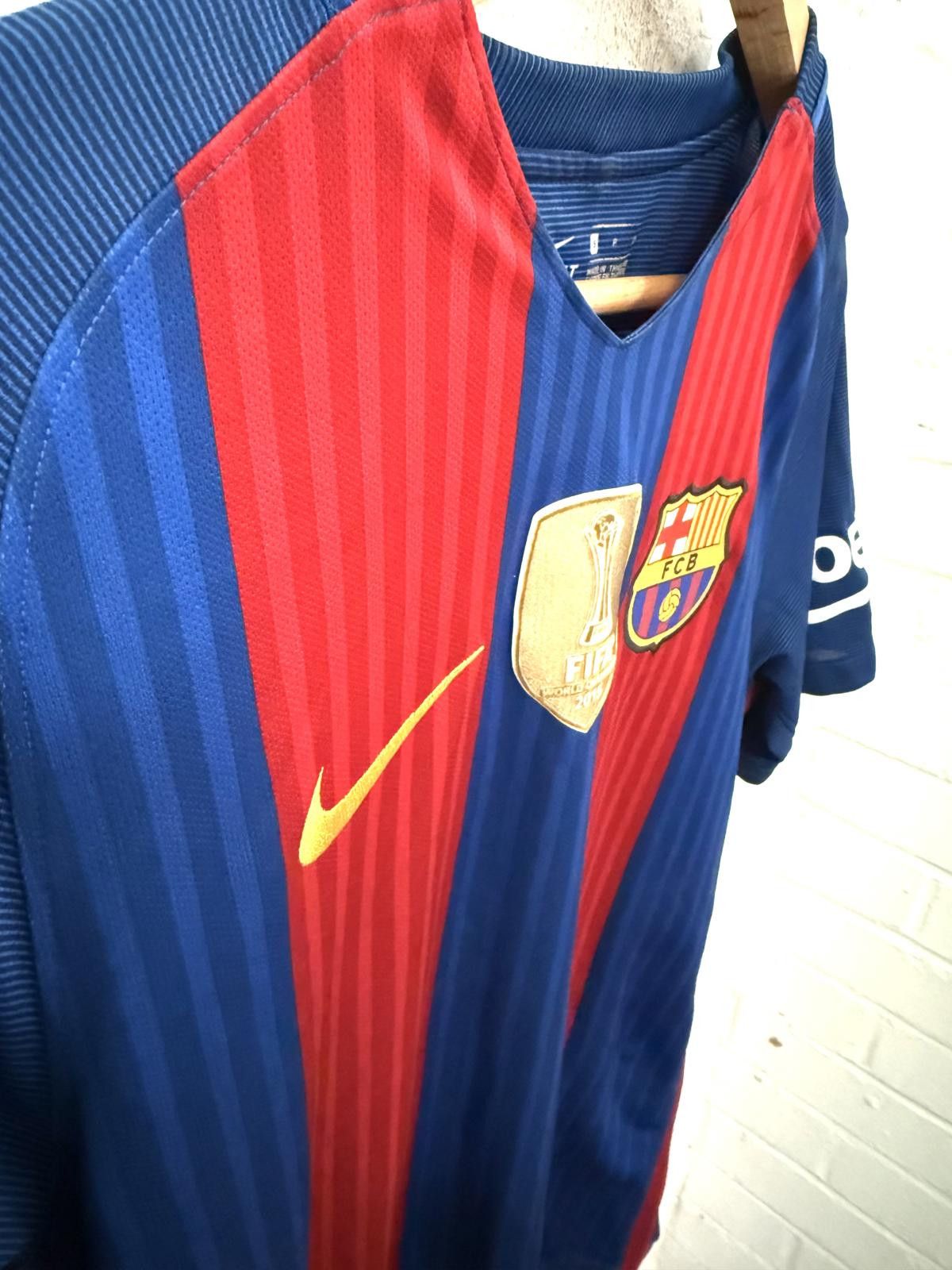 Nike FC Barcelona Men's Nike Dri-FIT Soccer Jersey Size Small Size ONE SIZE - 4 Thumbnail