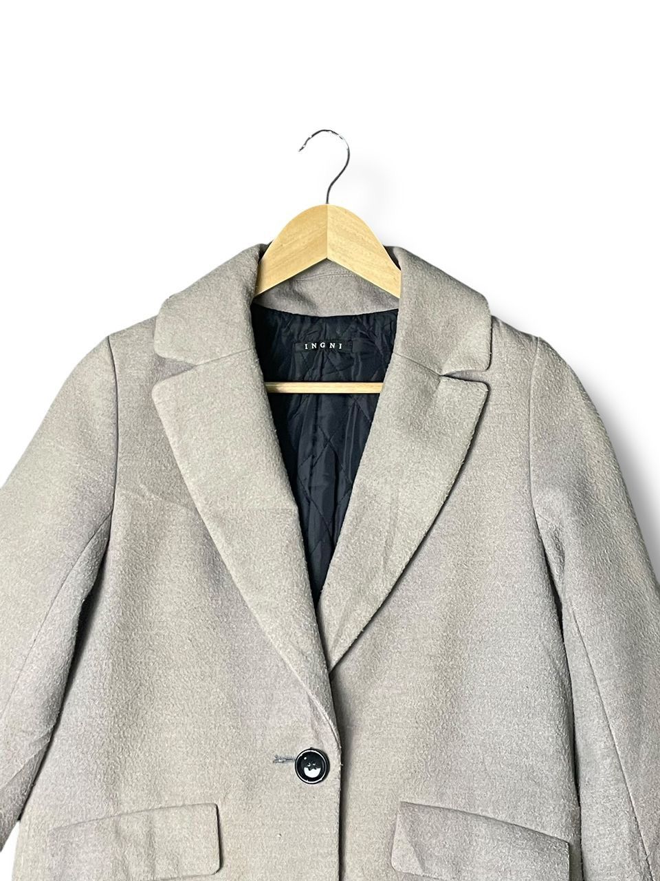 Japanese Brand × Vintage INGNI Chesterfield Coat (1) Size US XS / EU 42 / 0 - 2 Thumbnail