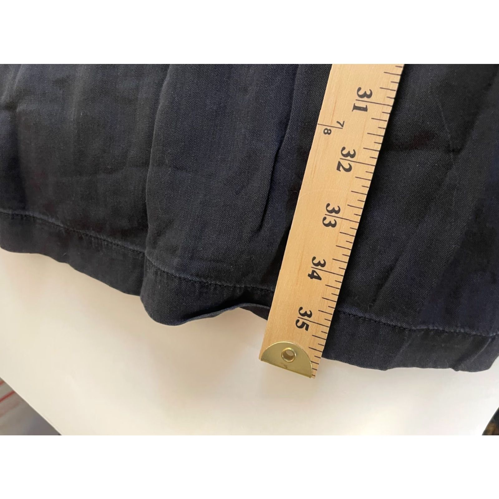 Old Navy Old Navy Dress Women's XS Black Chambray Button Up Long Sleeve Knee Length NWT Size XS / US 0-2 / IT 36-38 - 5 Thumbnail