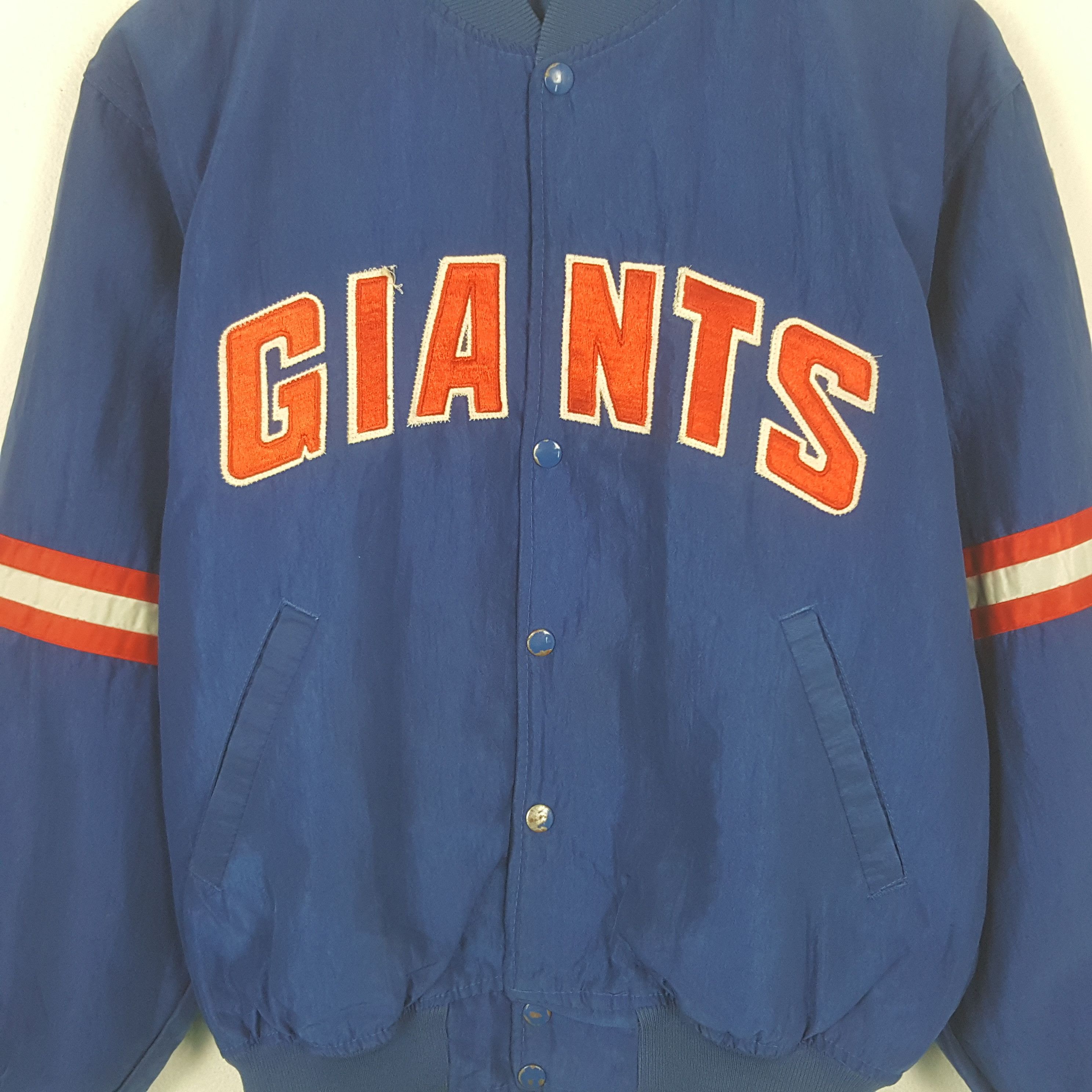 Starter Vintage Starter Giants Baseball Varsity Jacket Size US M / EU 48-50 / 2 - 2 Thumbnail
