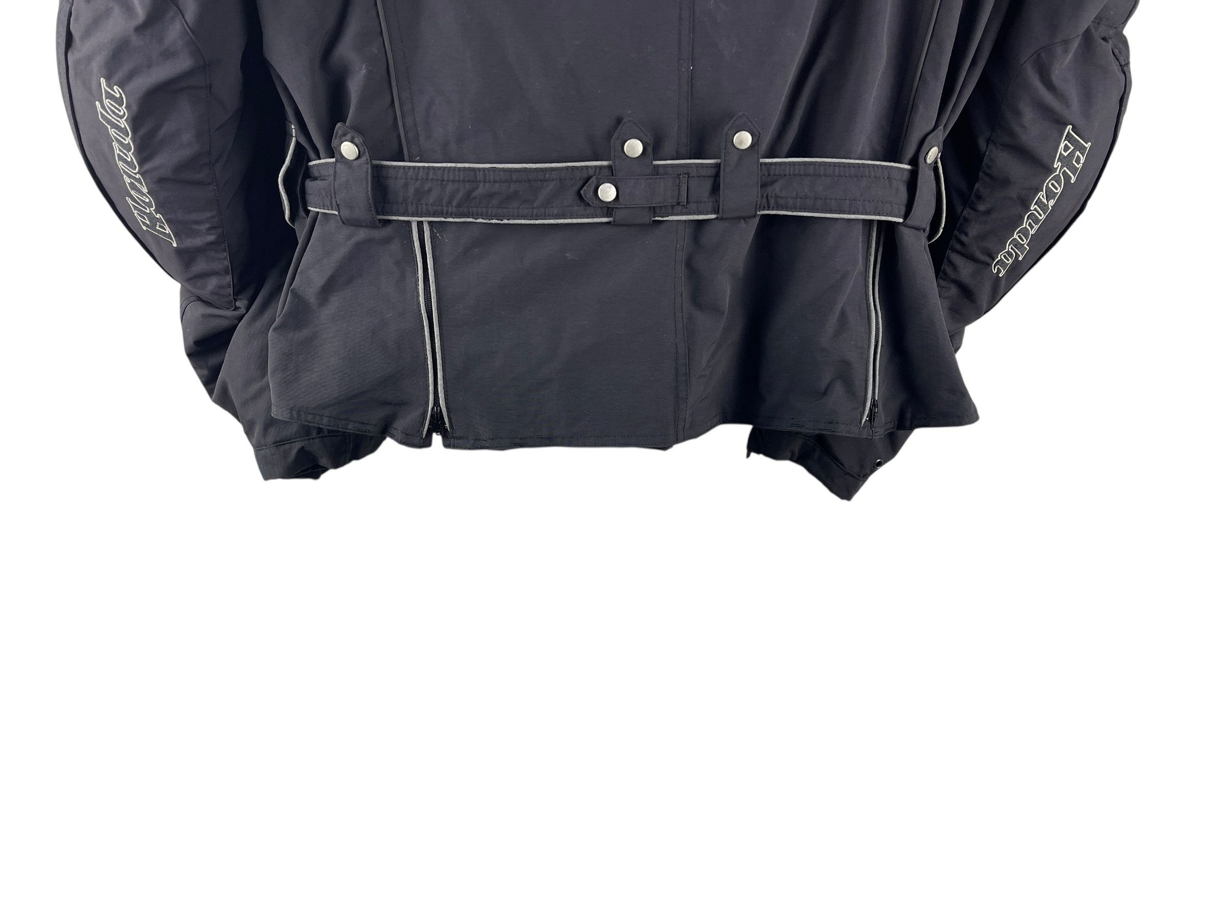 Honda Vintage Honda Motor HM Wing Riding Faux Fur Collar Belted Size US XXL / EU 58 / 5 - 9 Thumbnail