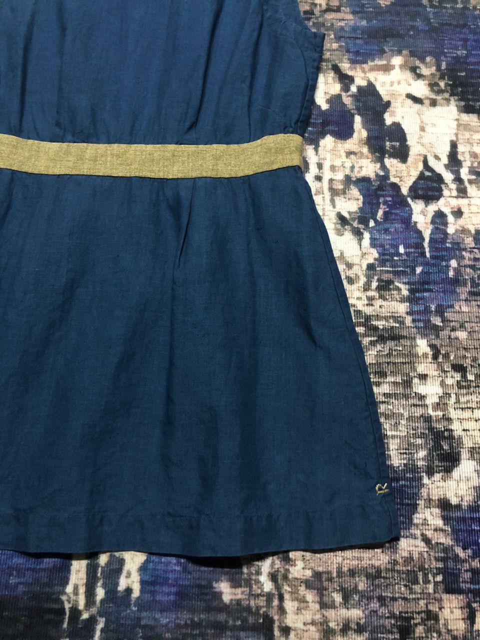 45rpm 45R By 45rpm Cotton Linen Sleeveless Mini Dress Size M / US 6-8 / IT 42-44 - 6 Thumbnail