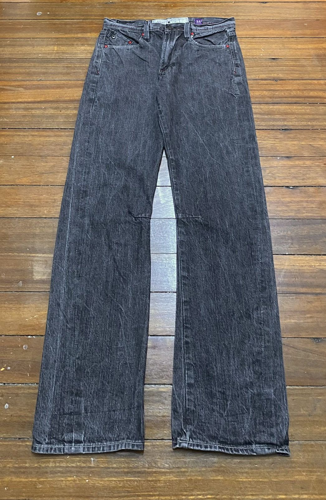 AKOO Rare Design Vintage Brand Akoo Rapper Baggy Jeans 2000s Size US 34 / EU 50 - 1 Thumbnail