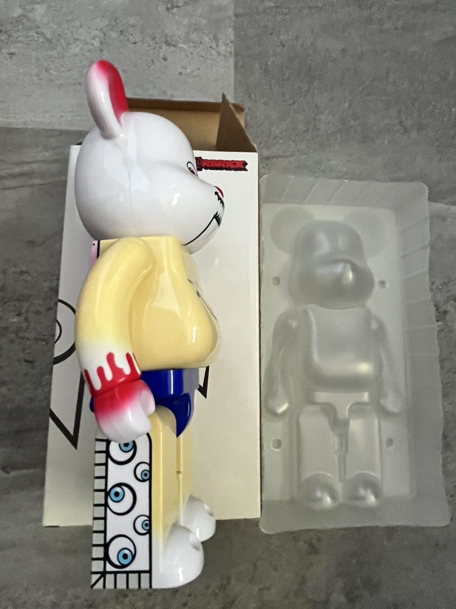 Medicom Toy 400% BE@RBRICK T9G YELLOW MEDICOM 2007 Size ONE SIZE - 6 Thumbnail