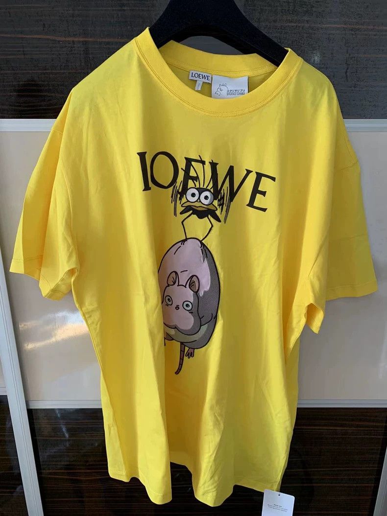 Loewe loewe yellow short sleeves 2504-Nextarrow Size US L / EU 52-54 / 3 - 2 Thumbnail