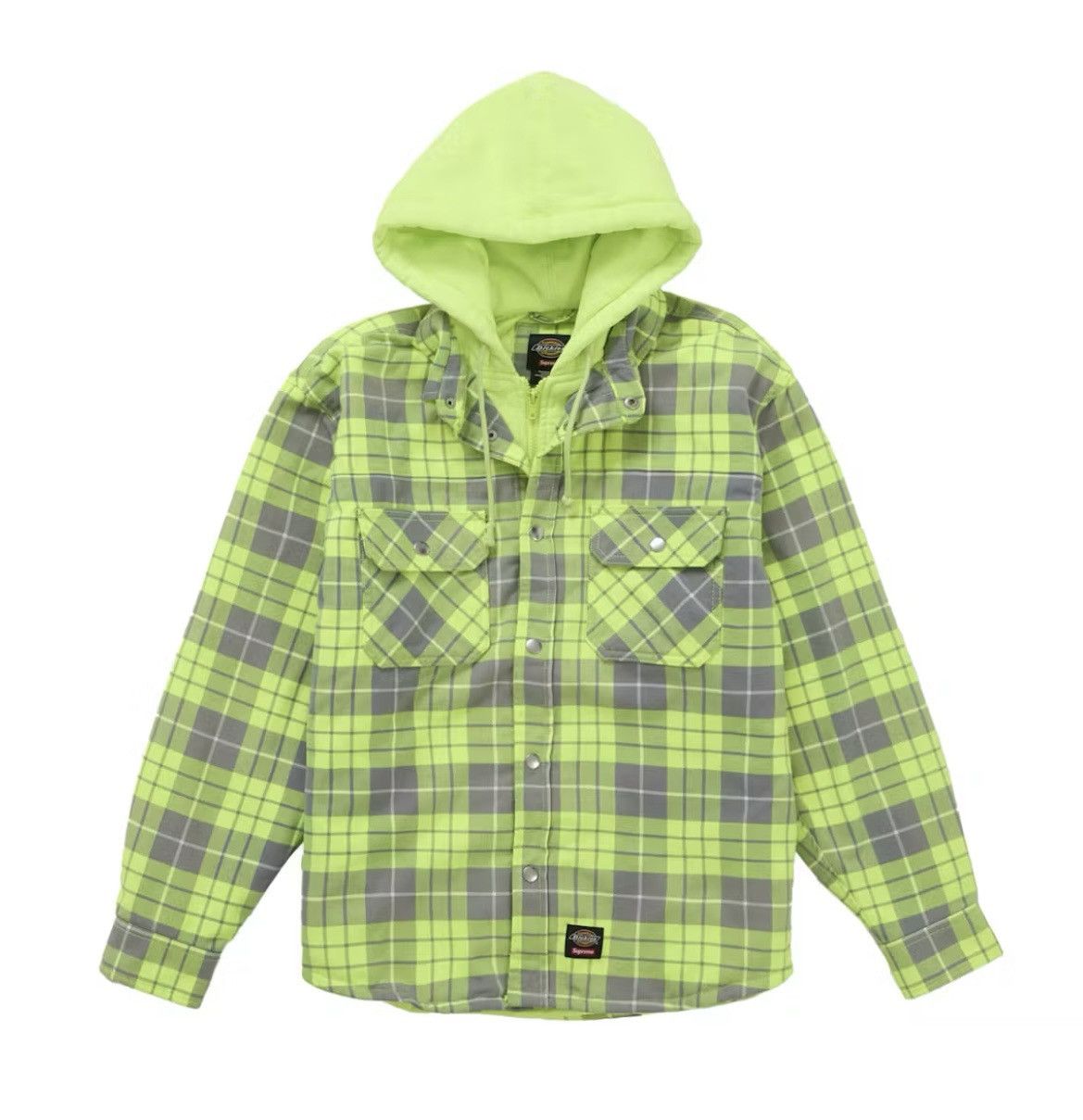 Supreme Supreme Big Logo Zip Up Hooded Sweatshirt Camo (Size