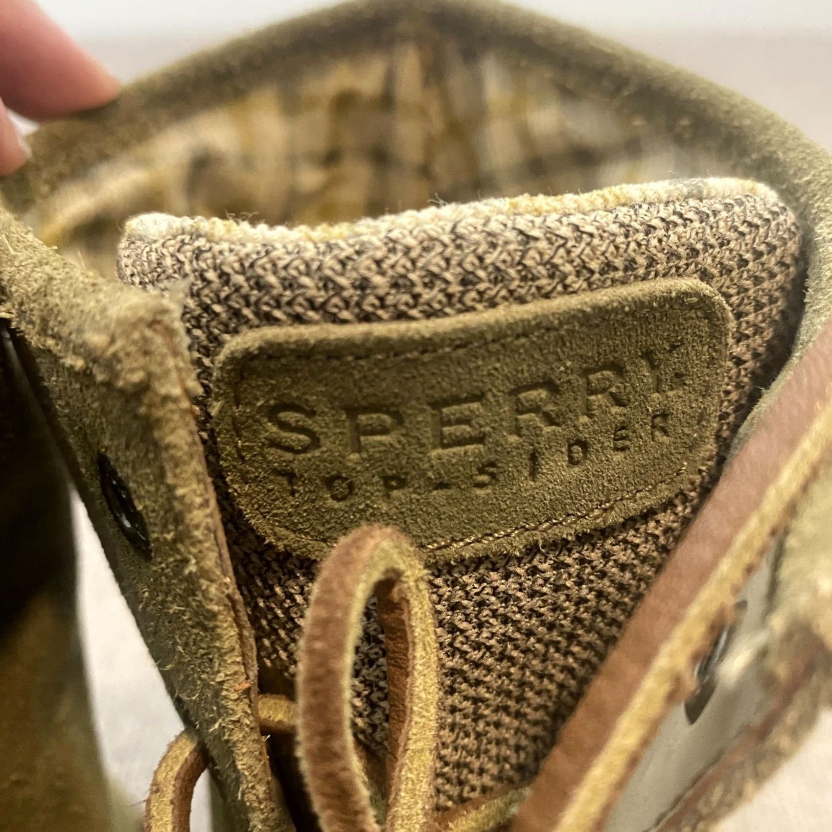 Sperry Sperry Top-Sider Snow Boots Womens Size 9 Green Suede Leather Mid Calf Lace Up Boots Size US 9 / IT 39 - 5 Thumbnail
