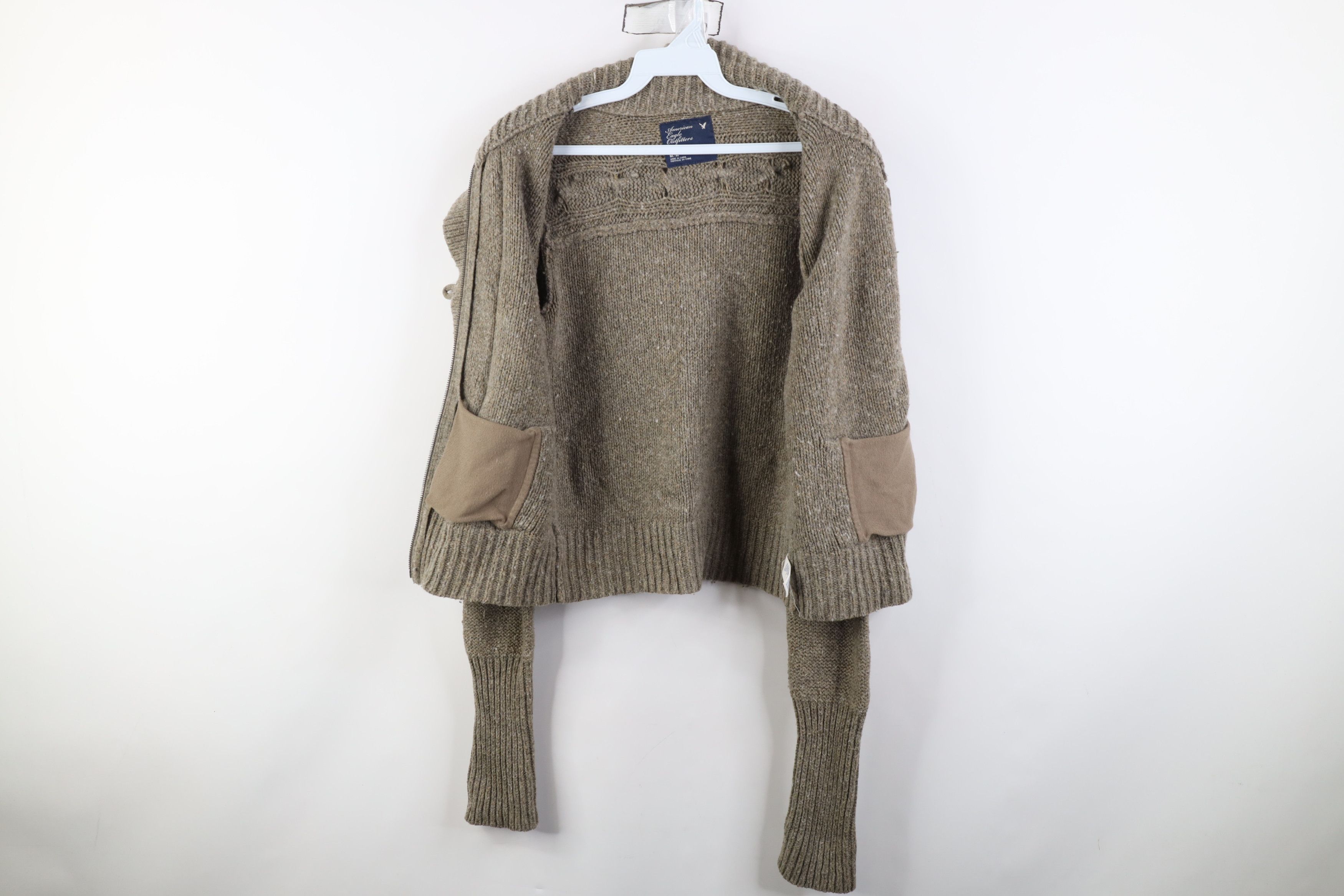 American Eagle Outfitters Vintage 90s Y2K American Eagle Babydoll Cardigan Sweater Size M / US 6-8 / IT 42-44 - 9 Thumbnail