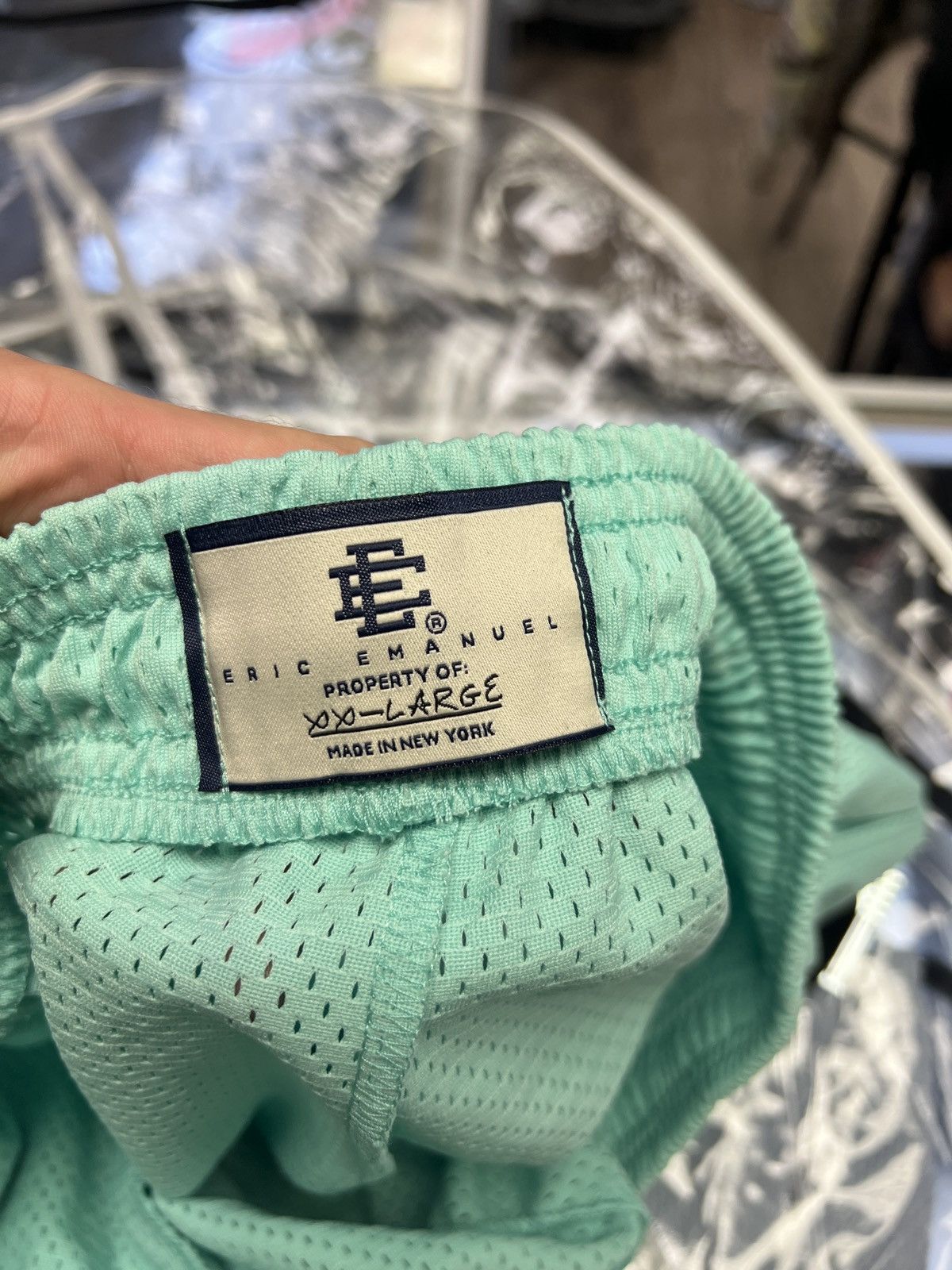 Eric Emanuel Eric Emanuel Basic Shorts Teal 2XL Size US 36 / EU 52 - 3 Thumbnail