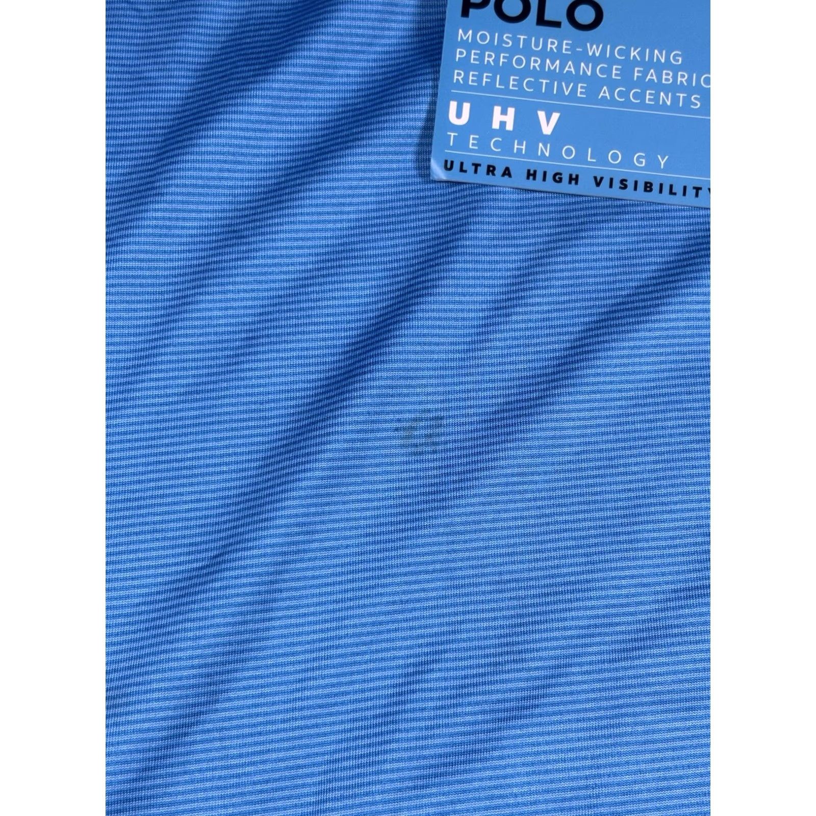 Vintage AT&T Men's Dry Fit Polo Shirt Large Long Sleeve UHV Technology Polyester Blue Mens Size US XXL / EU 58 / 5 - 5 Thumbnail