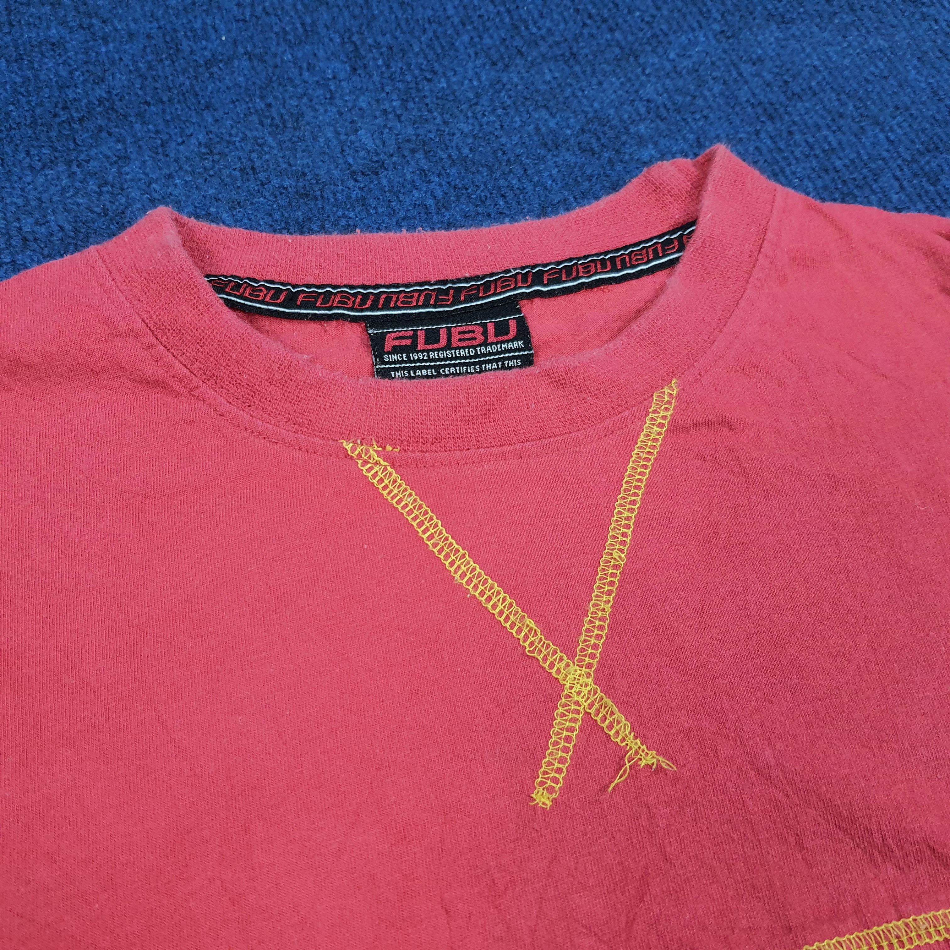 Fubu × Vintage Vintage FUBU Sport 05 Tshirt Size US XL / EU 56 / 4 - 4 Thumbnail