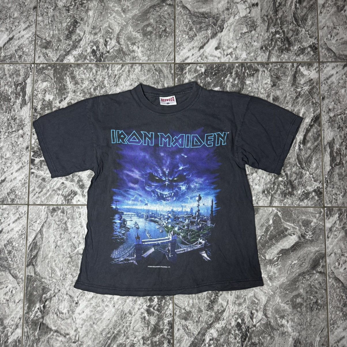 Band Tees × Iron Maiden × Vintage Iron Maiden T-Shirt 2000 vintage Size US M / EU 48-50 / 2 - 1 Thumbnail