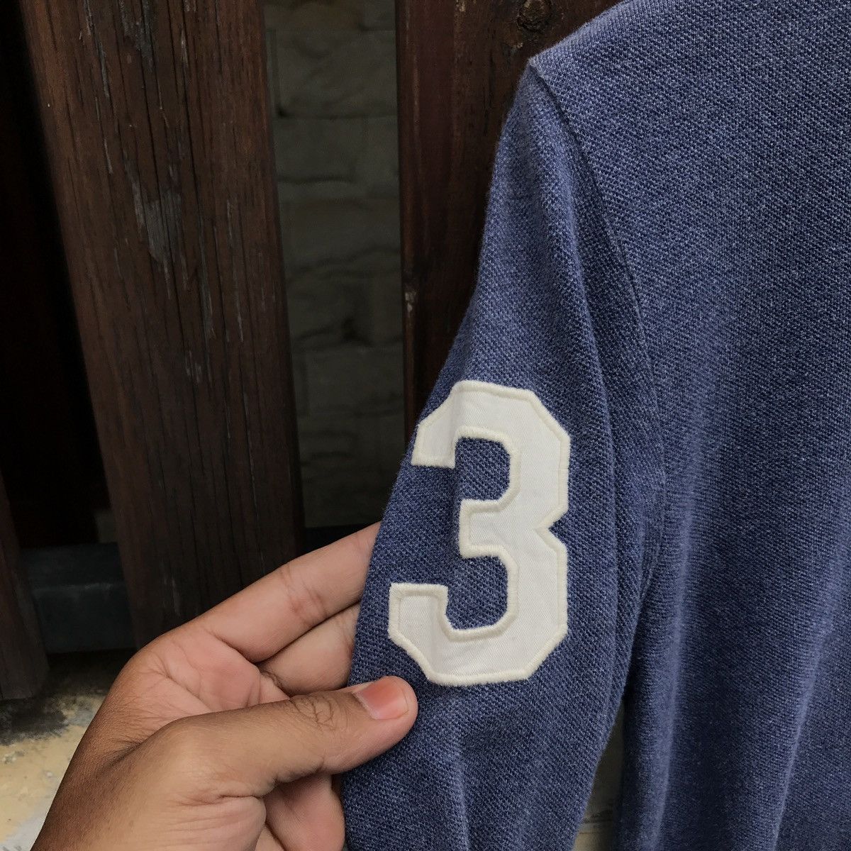 Polo Ralph Lauren × Ralph Lauren × Vintage RUGBY POLO RALPH LAUREN NUMBER 3 Size US M / EU 48-50 / 2 - 4 Thumbnail