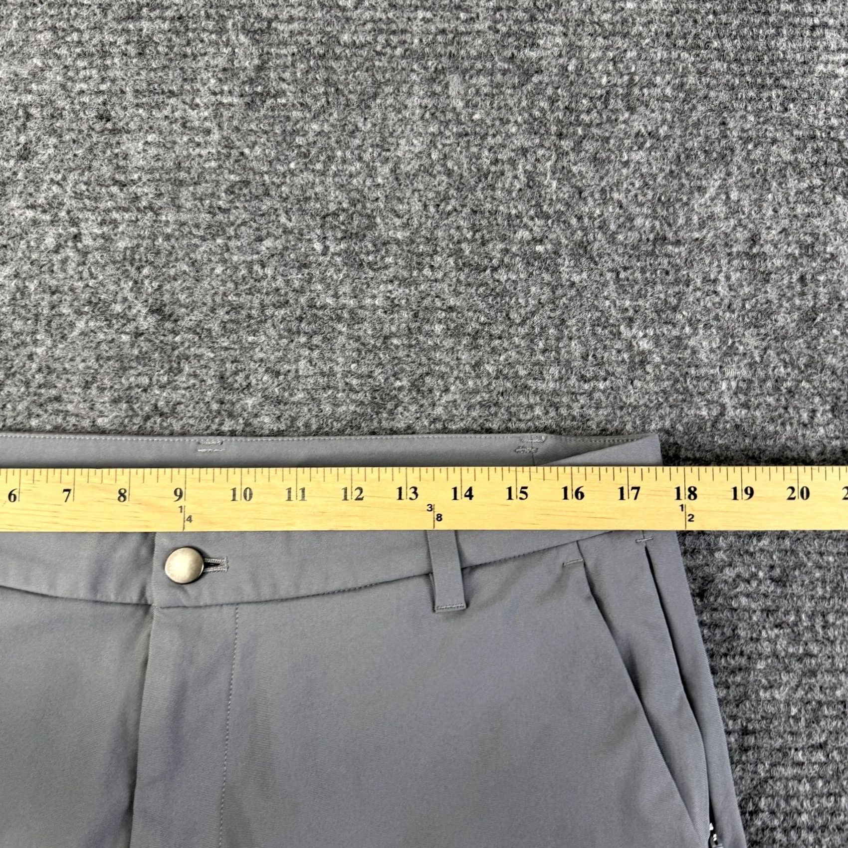 Lululemon Lululemon Mens Pants Gray Tech Stretch Performance Chino Golf 34 34x35 Tall Size US 34 / EU 50 - 6 Thumbnail