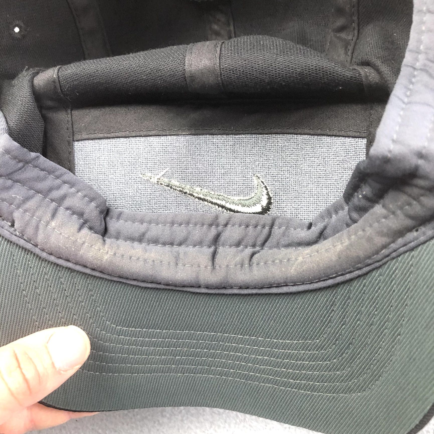 Nike NIKE Golf Hat Adjustable One Size Black Panel Breathable Outdoor Sports Mens Size ONE SIZE - 7 Thumbnail