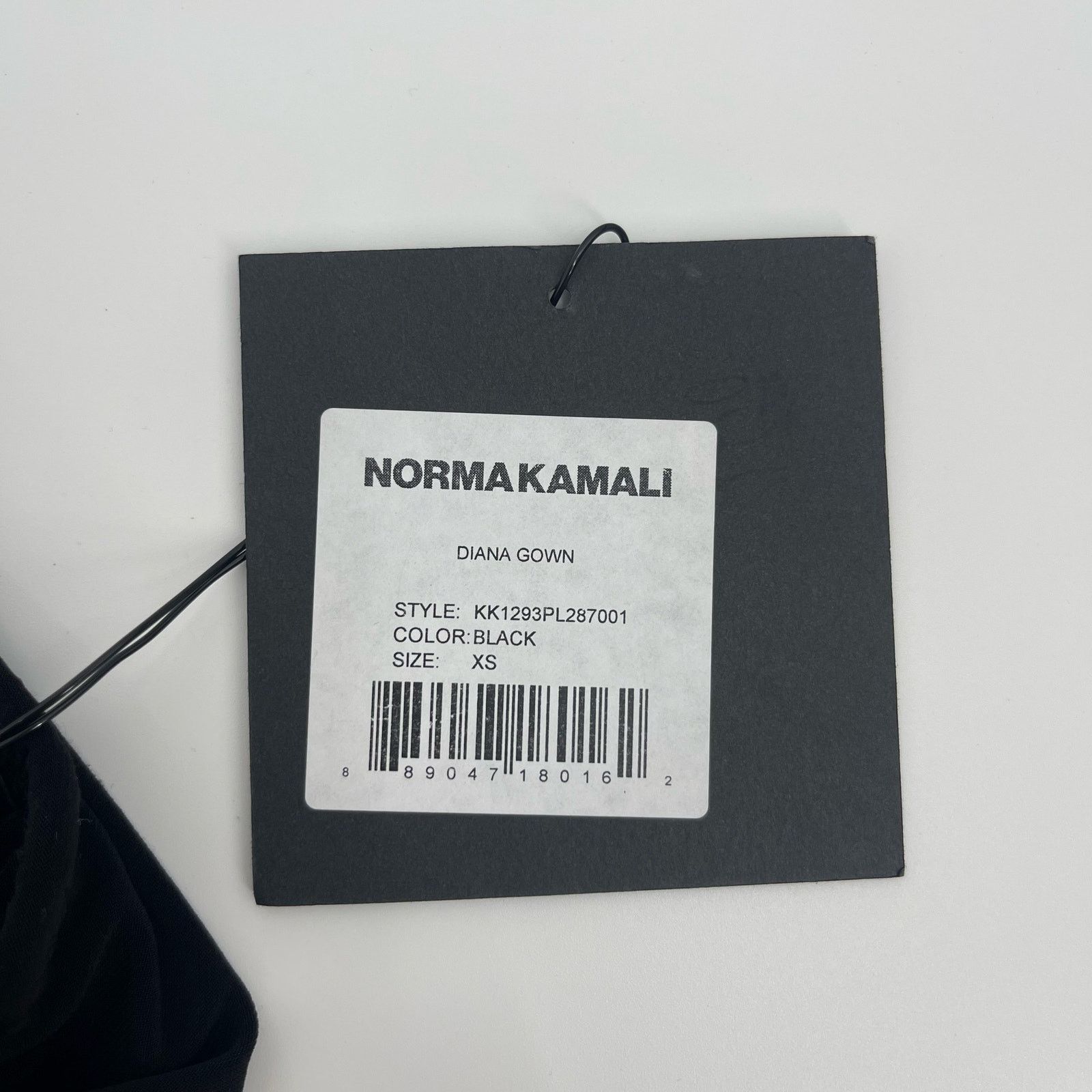 Norma Kamali Norma Kamali | NWT Diana Gown Black Jersey Midi Dress XS 34 Size XS / US 0-2 / IT 36-38 - 8 Thumbnail