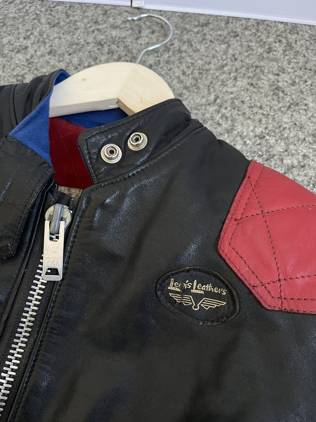 Lewis Leathers 70’s LEWIS LEATHERS AVIAKIT biker sz 34 jacket motorcycle Size US XXS / EU 40 - 3 Thumbnail