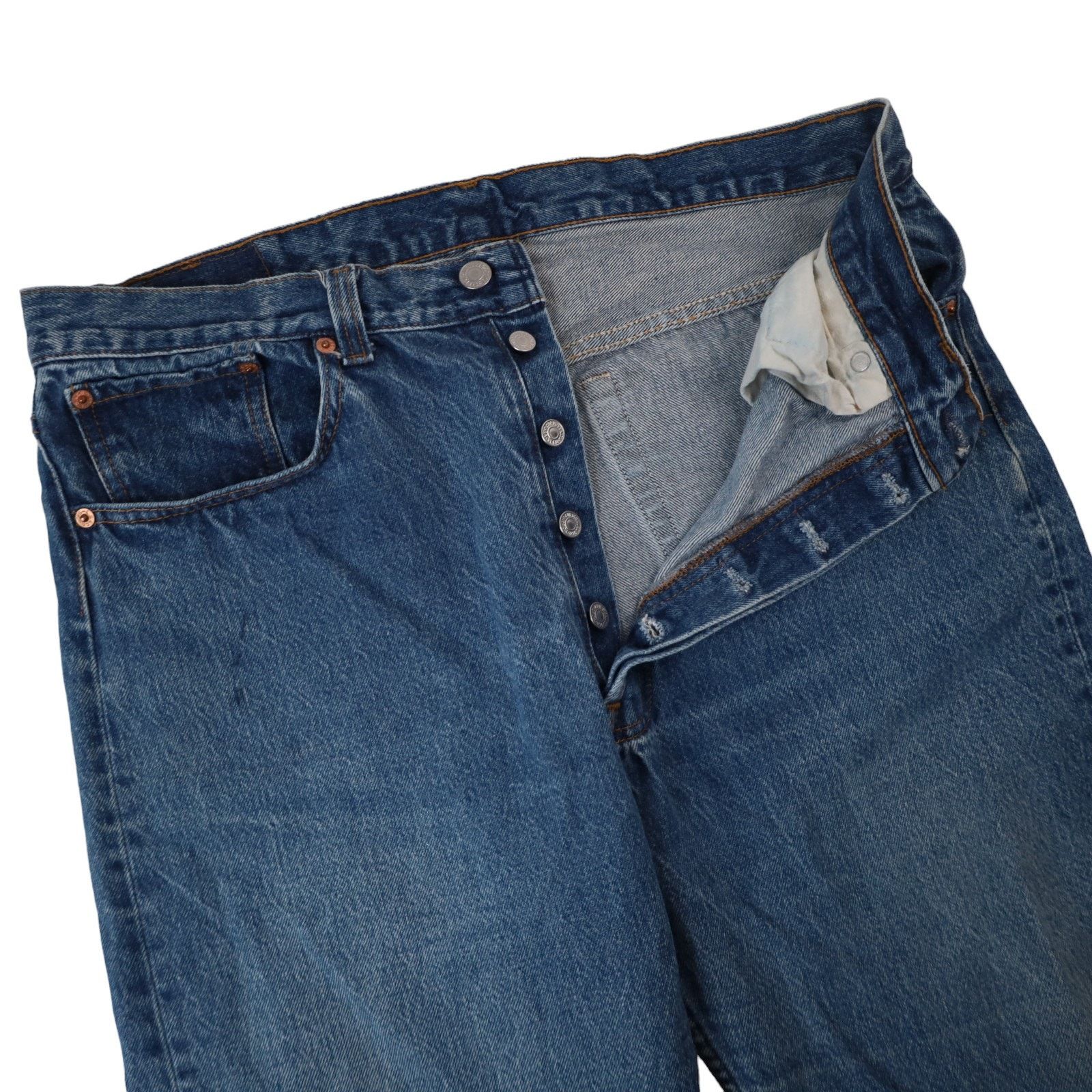 Levi's × Vintage Vintage Levi's USA Made 501xx Denim Jeans Size US 38 / EU 54 - 4 Thumbnail