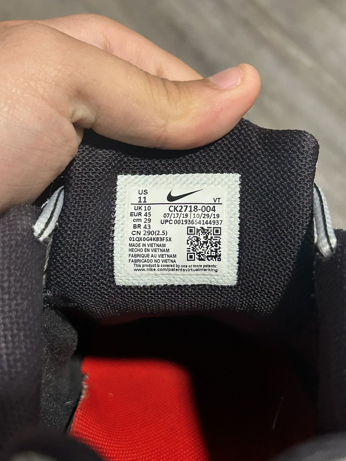 Nike Nike Air VaporMax 360 “Metallic Silver/Volt” – CK2718-004 Size US 10.5 / EU 43-44 - 7 Thumbnail