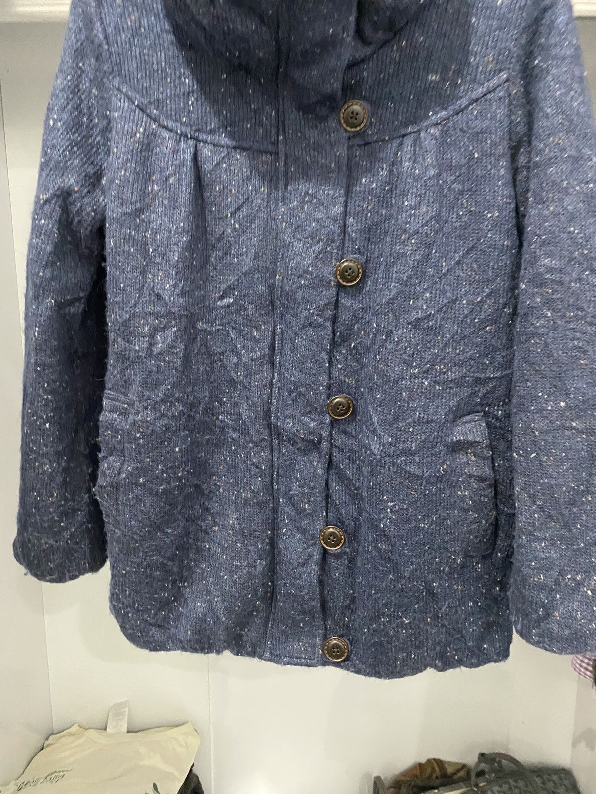 Japanese Brand Beamountcarr bono jacket mohair knitted ifsixwasnine kmrii Size US L / EU 52-54 / 3 - 3 Thumbnail