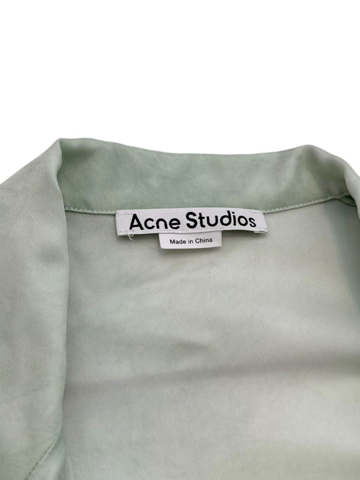 Acne Studios Italian Cupro Silky Flowy Blazer Size XS / US 0-2 / IT 36-38 - 4 Thumbnail